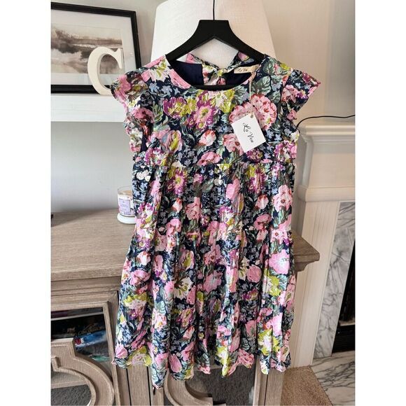 La’ Ven NWT Floral Mini Dress Size XSmall - Picture 4 of 13